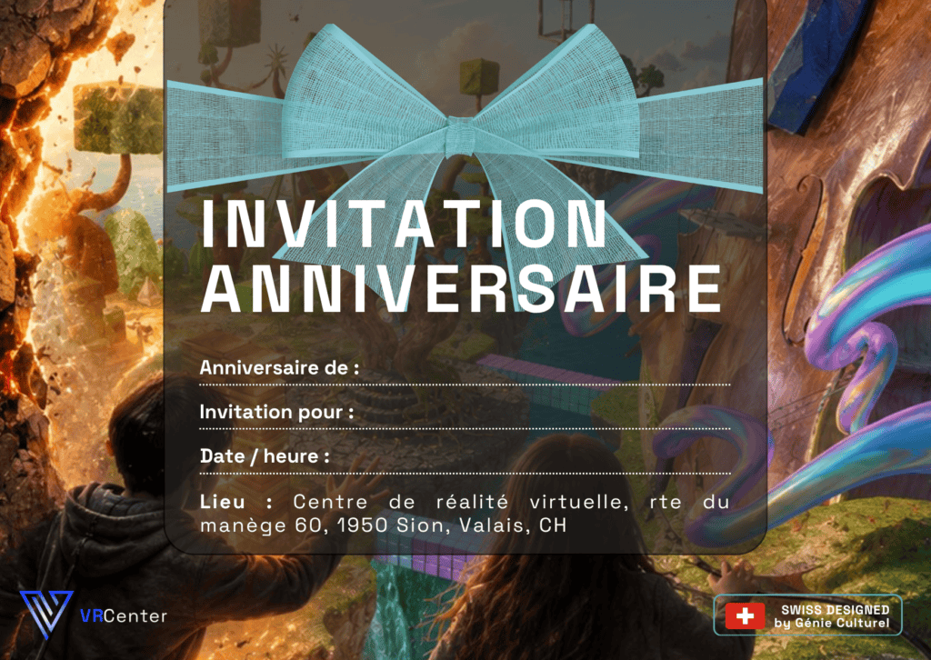Anniversaire centre réalité virtuelle valais suisse romande 2